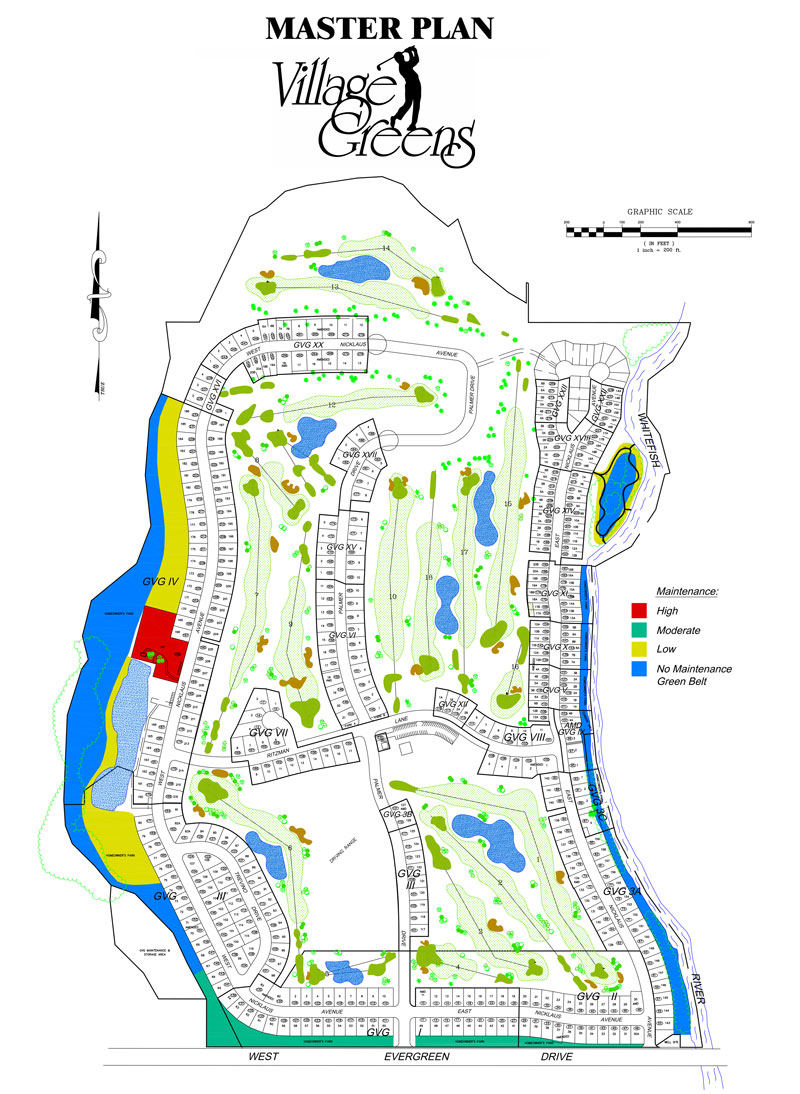 Village Greens Site Plan